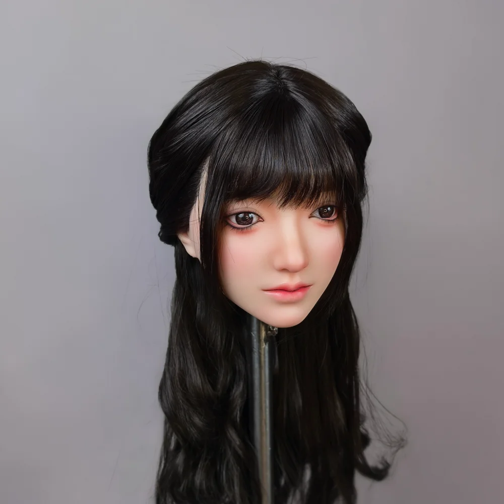 

Sexy female head model,made of silicone,no mouth,designed for hairdresser,suitable for both men and women,soft textur,giftfrends