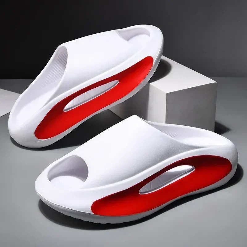 Slippersr for Men Women EVA Soft Bottom Slippers Thick Bottom Comfortable Shock-absorbing Lightweight Beach Shoes House Slippers