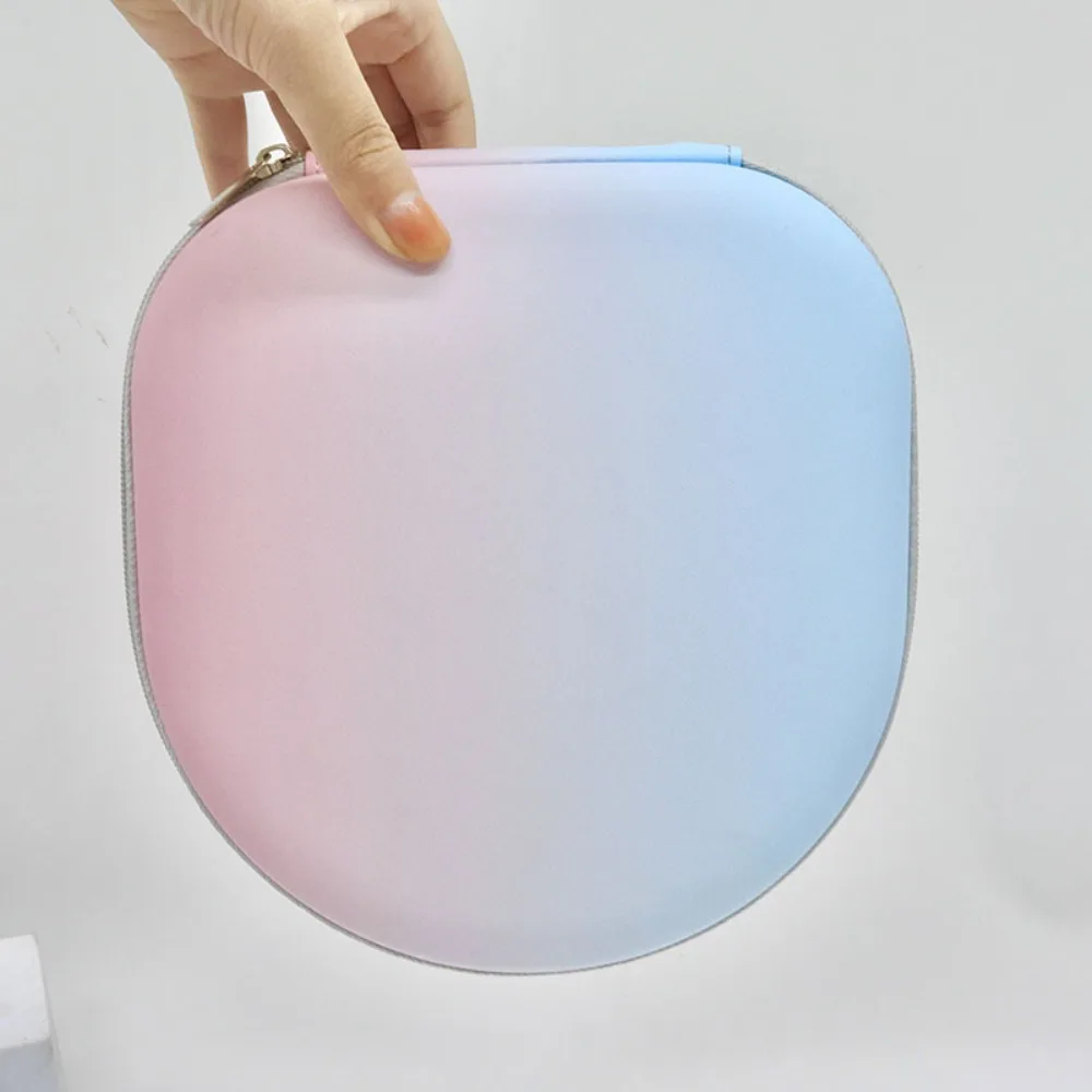 

Headphone Storage Case with Mesh Headphone Bag Anti Drop Waterproof Digital Storage Bag EVA PU Earphone Case Bags Key Coin