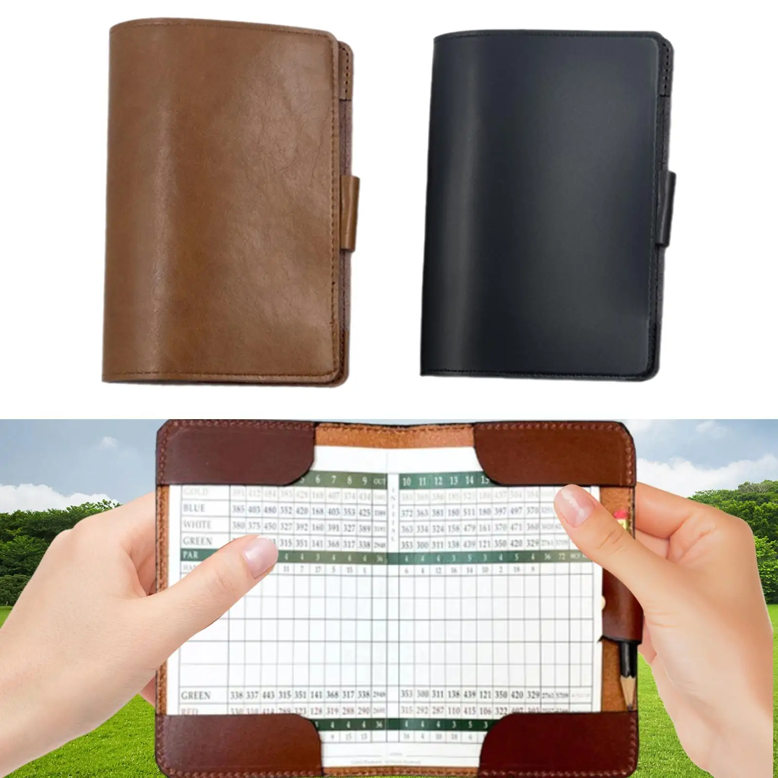 Golf Scorecard Holder, Golf Score Cards Holder, Scorecard Holder, Display Scorecard, for Golfer, Score Tracking