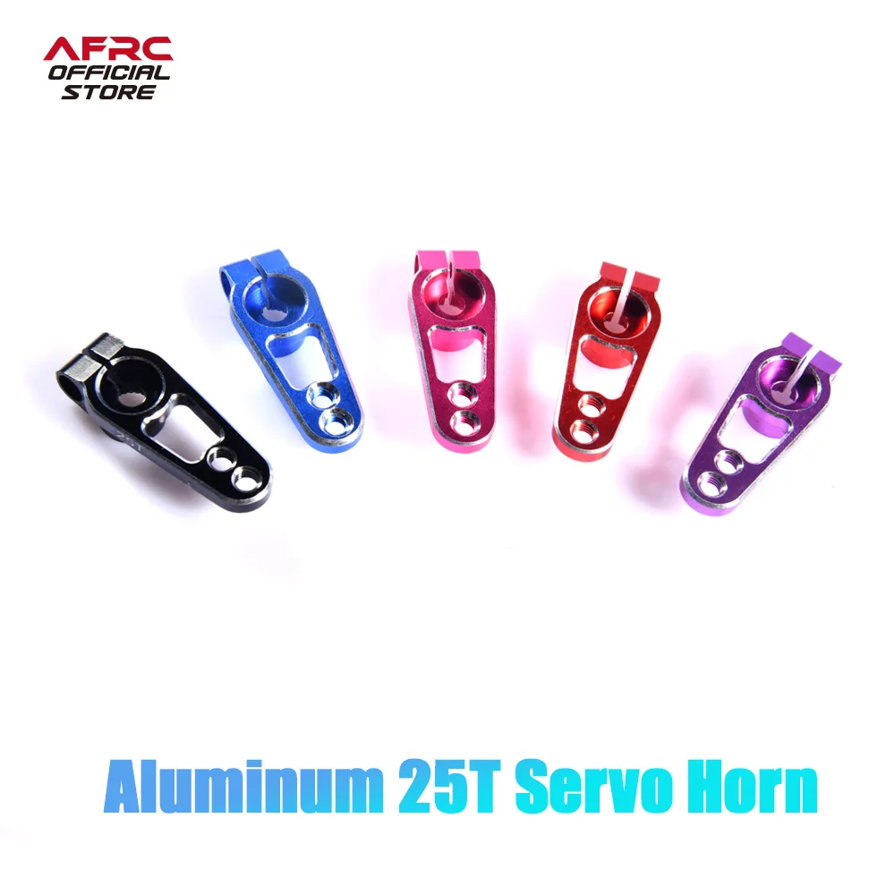 AFRC-SH04 Aluminum 25T Servo Horn Arms for AFRC Futaba Xcore HL HSP HD Power RC Tools Standard Servo Motors DIY Assembly