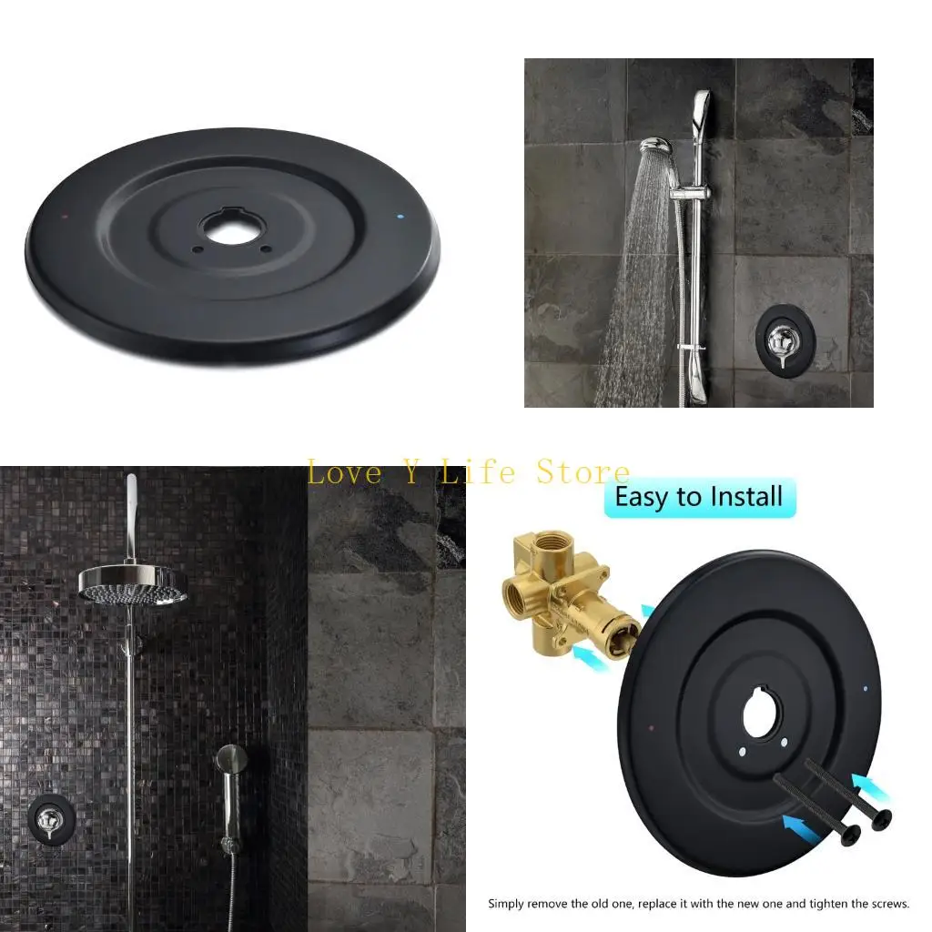 

Замена Escutcheon L74C для ванны с сигнальной ручкой и смесителями для душа в матовой черной отделке с коллекциями Chateau