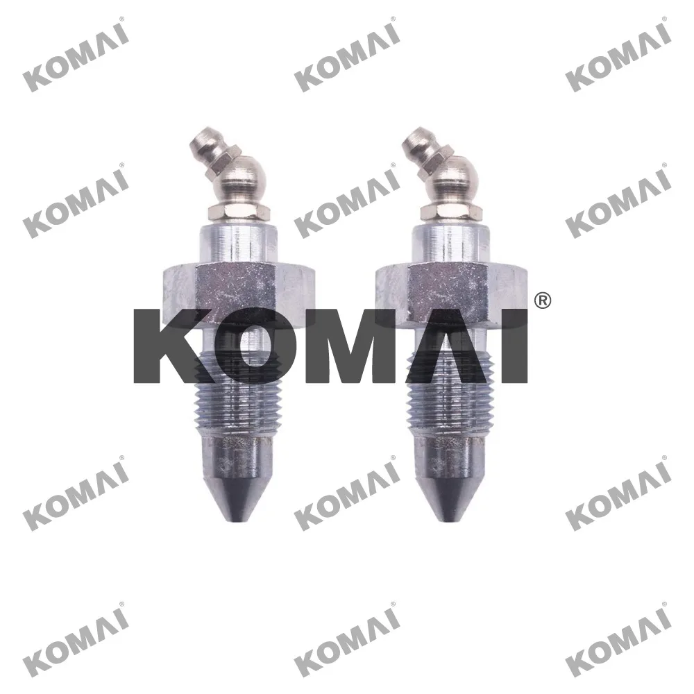 

XOJOX Track Adjuster Grease Valve 4255055R 4255055 OTK20-0221 Stainless Steel for John Deere For Hatachi Excavator 2PCS