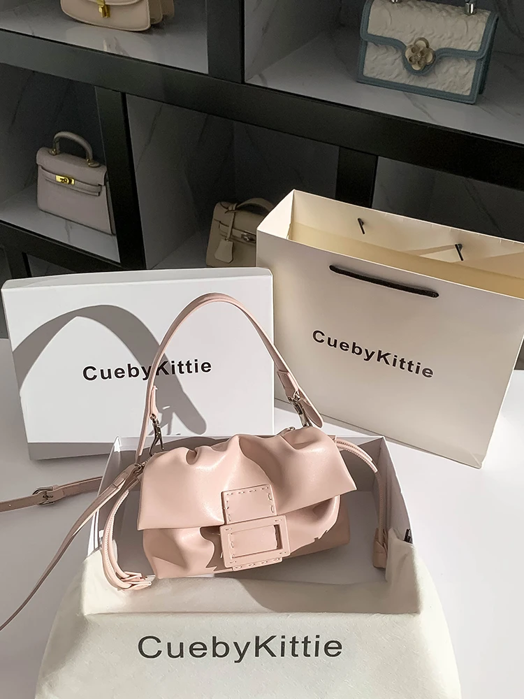 cueby-kittie-women's-folded-arm-bag-2026-new-fashion-single-shoulder-crossbody-bag-for-commuting-casual-diamond-pattern-leath