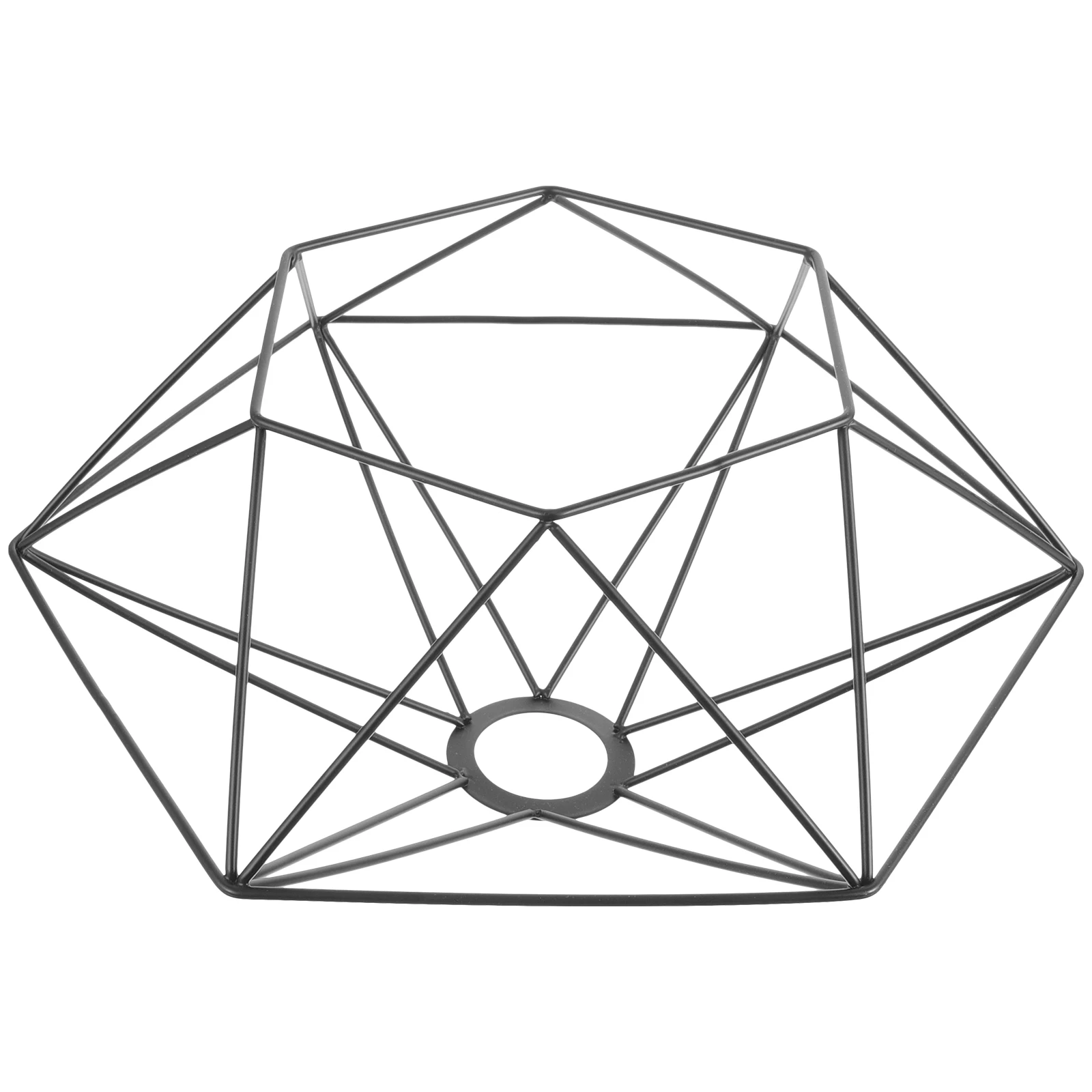 

Iron Pendant Light Shade Wrought Metal Lampshade Bare Bulb Cover Kitchen Bedroom Decor Modern Industrial Lighting