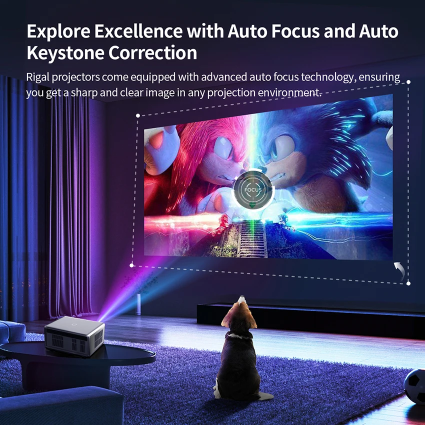 S8 Smart Class 12V Camping 360 Degree Video Projector for Computer Projector Manufacturer