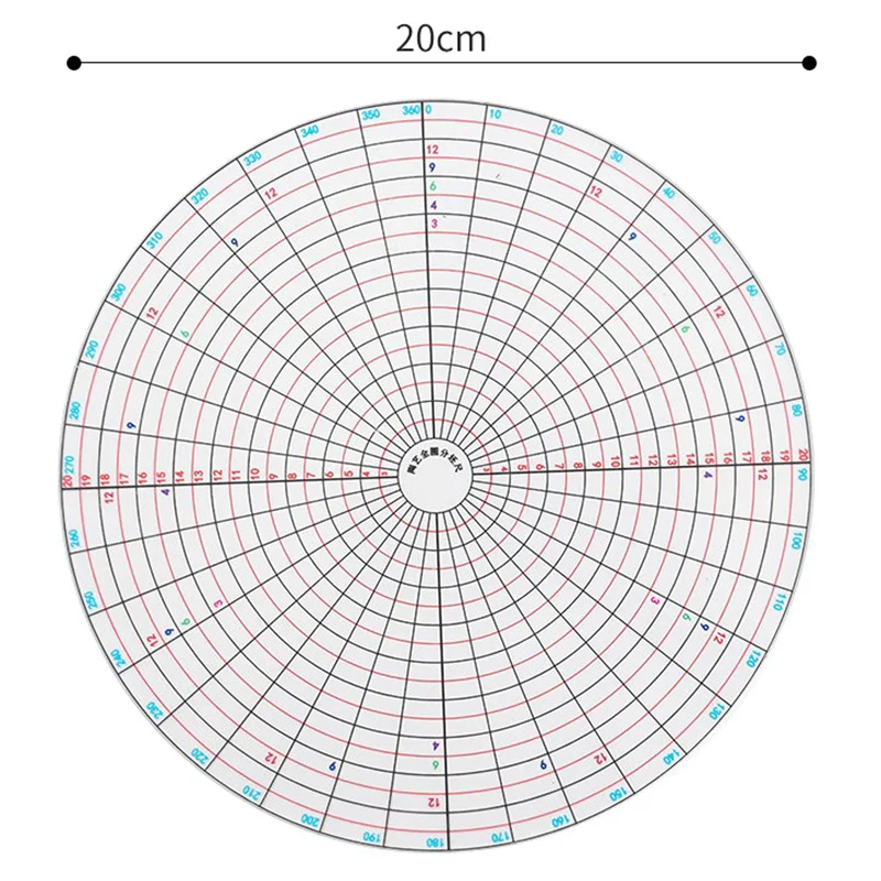 New Circular Divider Billet Dividing Ruler Drawing Measurement Trimming Tool for Pottery Wheel Handcrafts Clay Crafts Sculpting