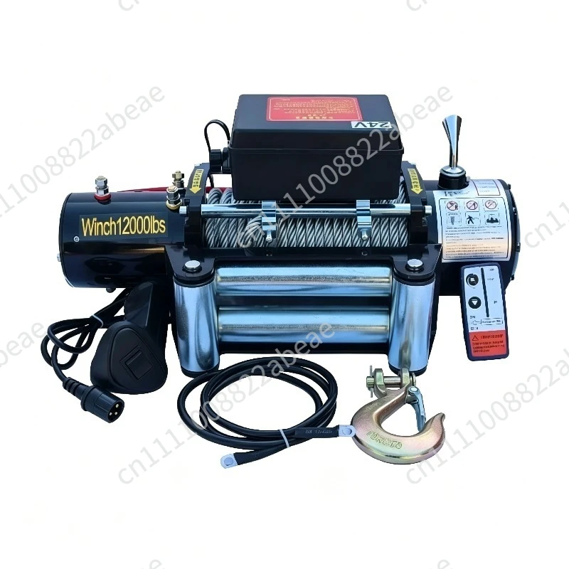 Electric winch  truck crane  electric winch pulling fast winch electric hoist