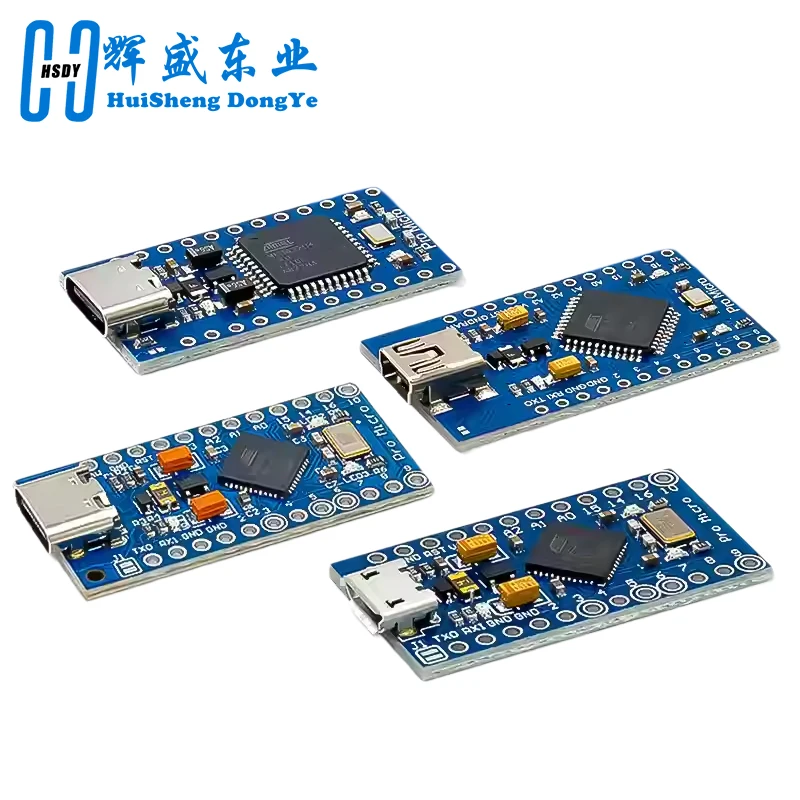 MINI/MICRO/TYPE-C USB ATMEGA32U4 Module 5V 16MHz Board For Arduino ATMEGA32U4-AU/MU Controller Pro-Micro Replace for arduino