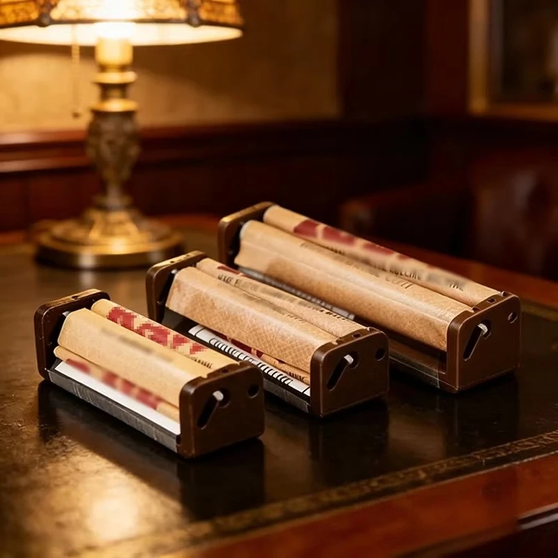 Portable Degradable Cigarette Holder Manual 110mm/70mm Tobacco Herb Roller Cone Rolling Machine for Portable Use