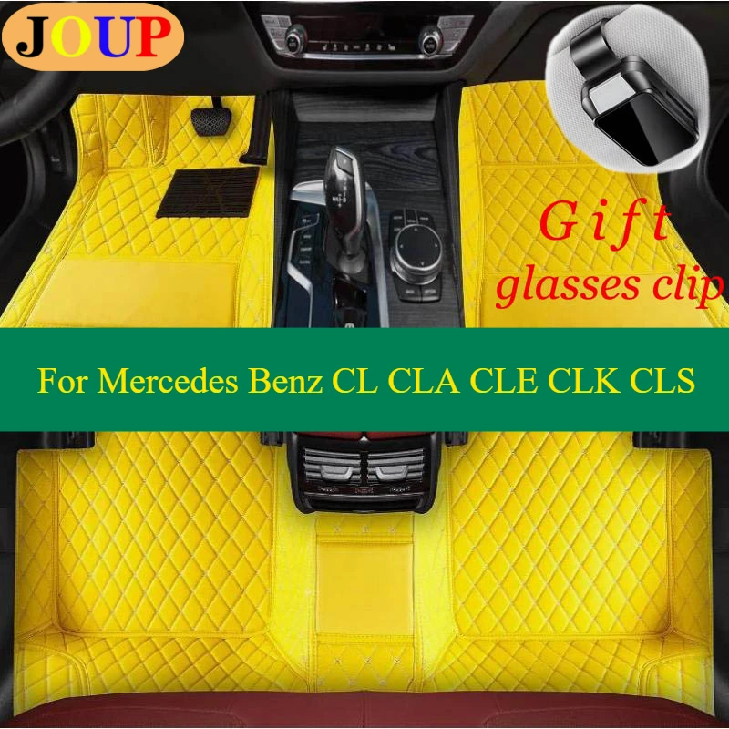 

Custom For Mercedes Benz CL CLA CLE CLK CLS Car Floor Mats Luxury Waterproof Carpets Covers Left /Right Hand Drive