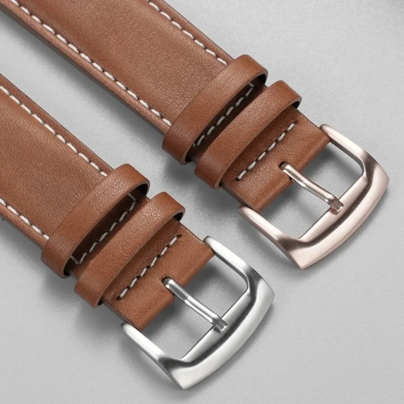 عالية الجودة جلد البقر سوار ل ميدو الملاح M026 سلسلة حزام M026430A الرجال البني 22 مللي متر حزام الساعات أوميغا تيودور حزام