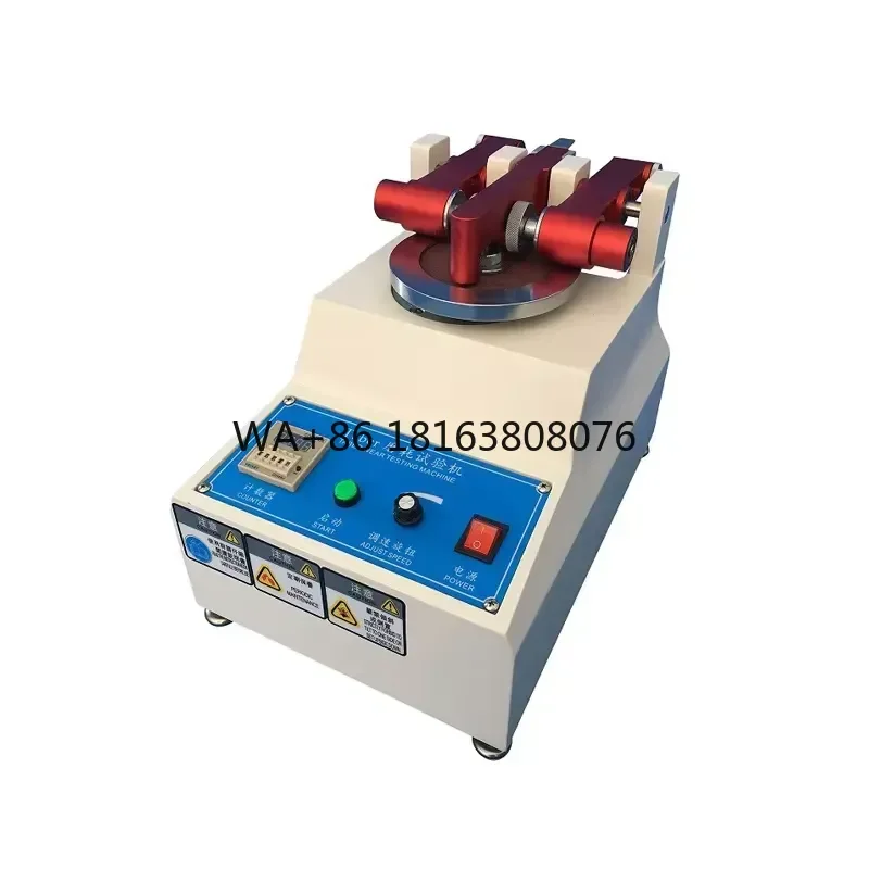 Tabor Wear Tester ASTM D4060 ISO 5470 Wear Tester for Leather Rubber Plastic Textile Coatings Digital