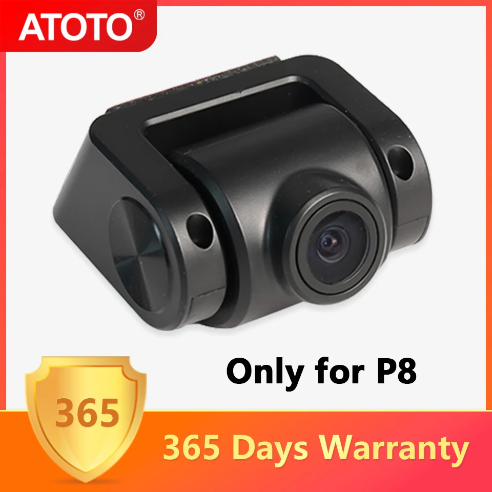 

ATOTO AC-FCR01 150 Degree Full HD 1080P Front Recording View Camera Input with Strong Light Suppression Only for P8 Navigation