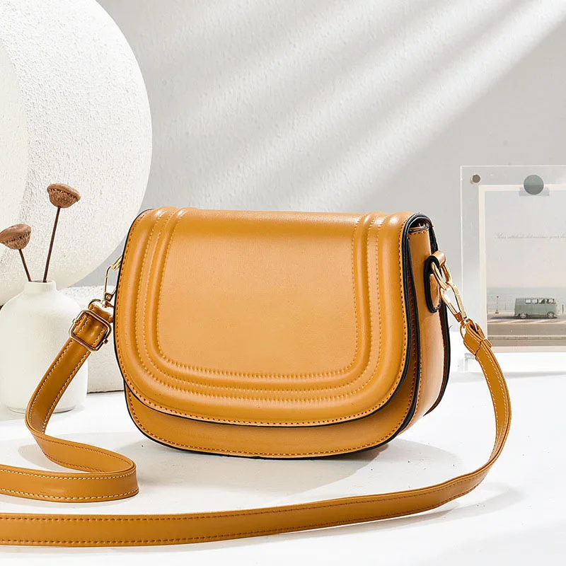 

Fashion Long Strapes Shoulder Bags Ladies Mini Handbags Casual Solid PU Leather Underarm Bag For Women Daily Used bolsos mujer