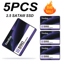 Ymeiton 5PCS SSD Solid State Drive 256GB 512GB 1TB SSD SATA SATA3 2.5 inch Internal 120GB 128GB 240GB Laptop Desktop PC Lot