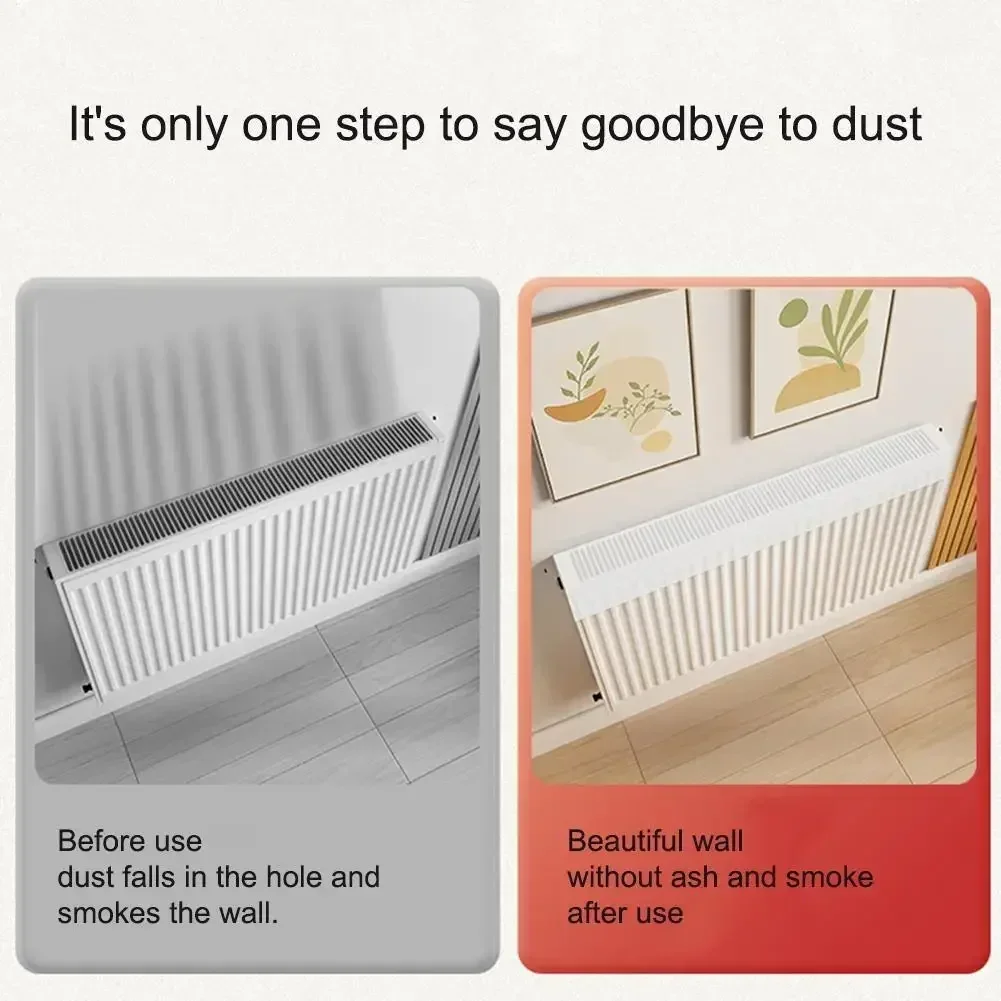 Radiator Dust Cover Household Dust Cover Heater Dust Cover Fabric Electric Heating Dust Cover Home Storage Cleaning Breathable