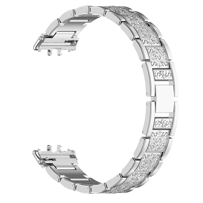 Bracciale in metallo per Samsung Galaxy Fit 3 cinturino con diamanti per Samsung Galaxy Fit3 cinturino Correas reloj per Galaxy Fit 3 cinturino