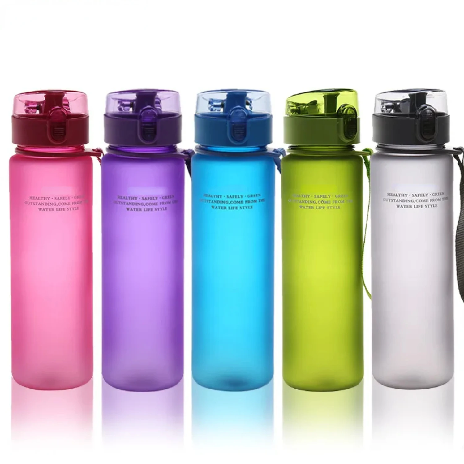 560ml High Quality Water Bottle Outdoor Sport Leak Proof Seal  School Water Bottles   Drinkware BPA Free