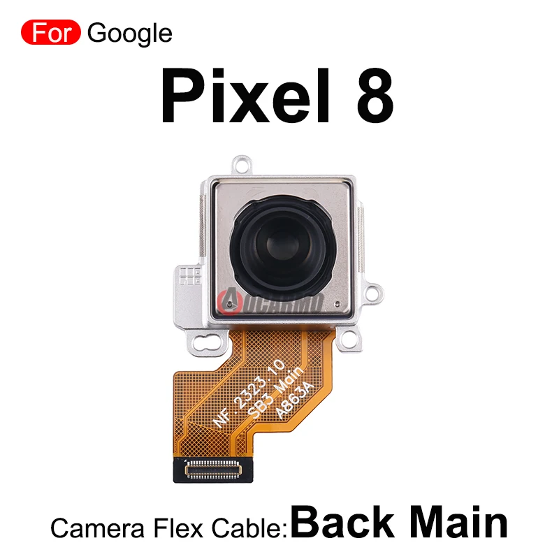 For Google Pixel 8 / 8 Pro Facing Camera And Rear Back Main Wide Camera Module Flex Cable Repair Replacement Parts