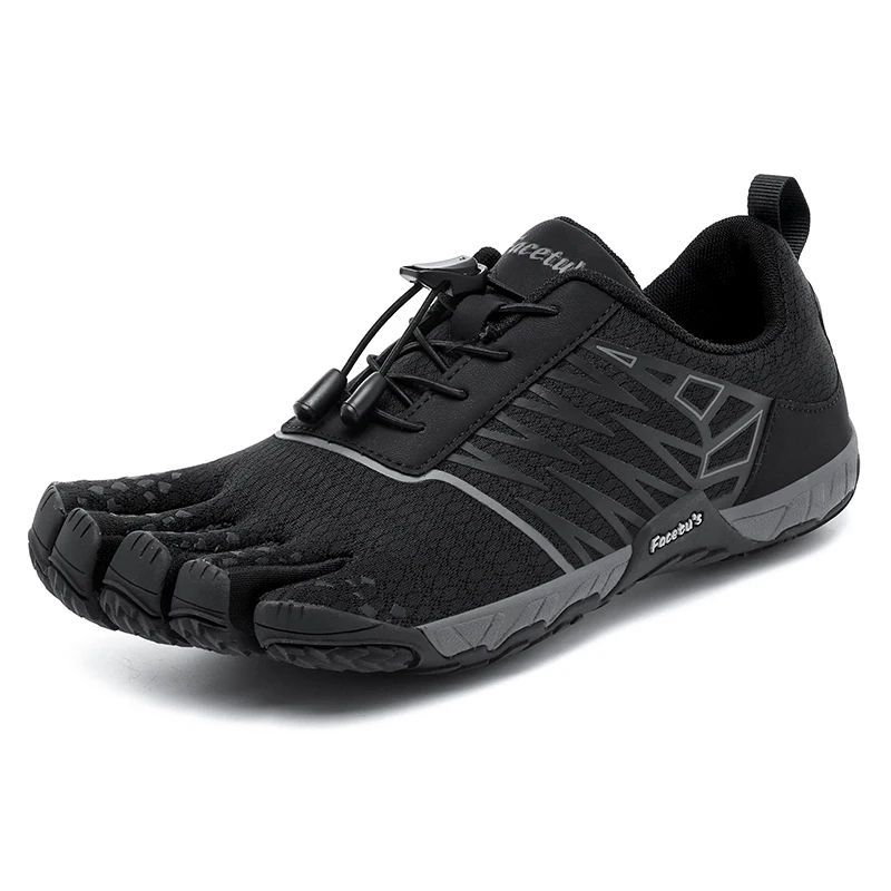 Unisex True Five‑Toe Barefoot Sports Shoes Breathable Non‑Slip Lightweight Sneakers for Hiking Beach Fitness Workout