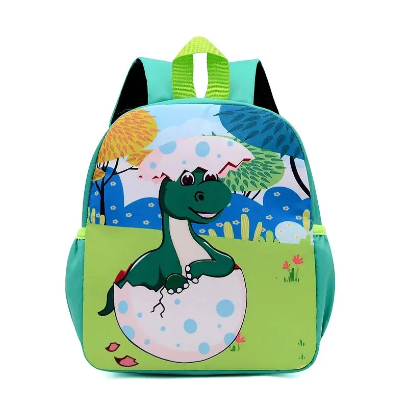 Cartoon Niedlichen Dinosaurier Gedruckt Schulranzen Trendy Wasserdicht Kindergarten Grundschule Bookbag Student Rucksack