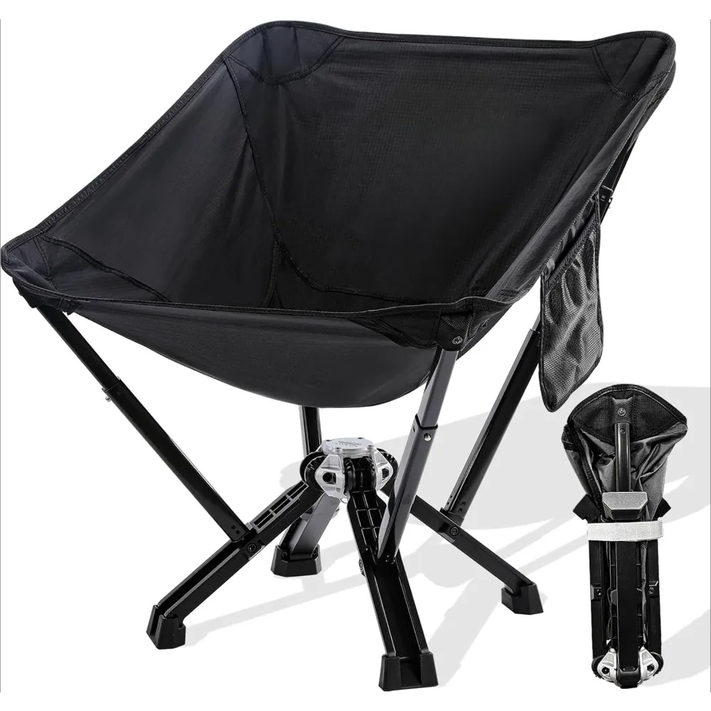 

Camping Chair, Easy To Install, Thick Aluminum Frame, Reinforced Rubber Feet, RV Travel Folding Camping Chair