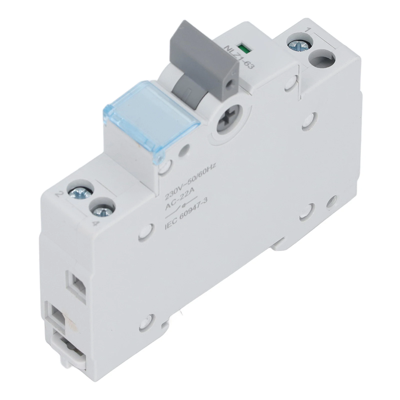 Dual Power Manual Transfer  Dual Power Manual Transfer  63A 1P MTS DIN Rail Mount Circuit Breaker for RV Home 230VAC
