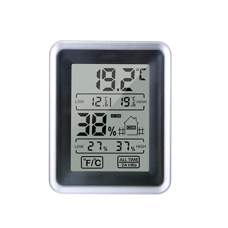 Digital Indoor Thermometer Hygrometer with Screen Memory Function for Home Use