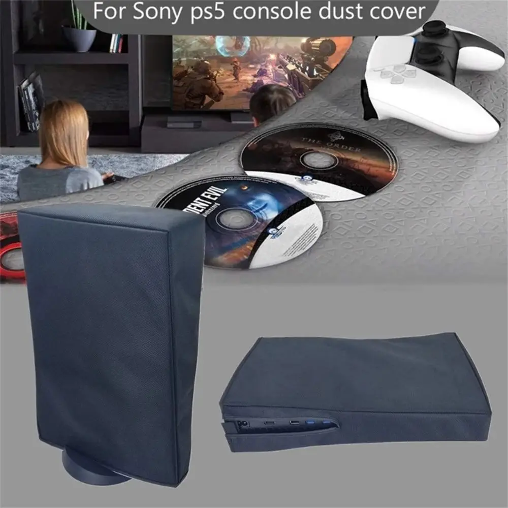 Anti-scratch Dust Proof Cover Sleeve for PS5 Game Console Waterproof Protective Outer Dust Cover Outer Casing PS5 Console Cover