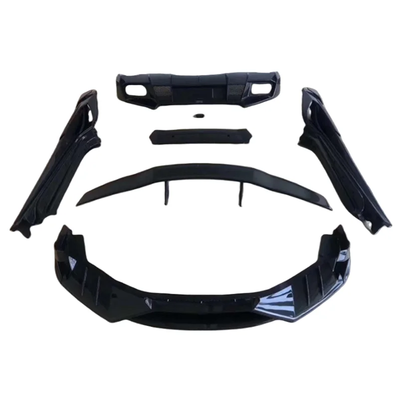 

M-style Carbon Fiber Front Lip Rear Diffuser Rear Spoiler Cover Body Kit for Lamborghini Huracan Lp610 Body Kit