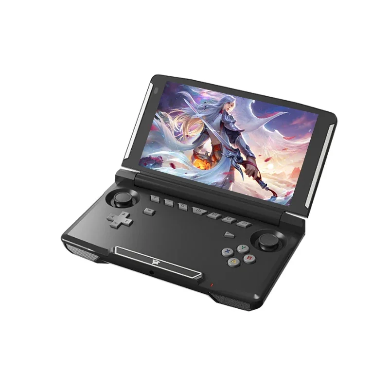 

POWKIDDY 2023 New X18S Black Android Handheld Playable PSP God of War PS1 Mobile Game Flip Touch Screen Handheld Gaming Machine