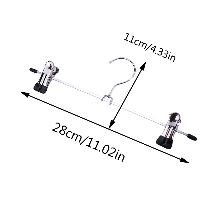 Home Metal Trouser Rack Non-Slip Trouser Hanging Clip Trouser Clip Seamless Trouser Rack Trouser Clip New Upgrade