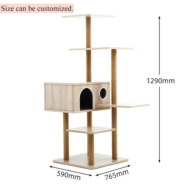 The Best Selling Cat Tree Hammocks And Apartments And Factories Supply Cat Tower Tree Directly