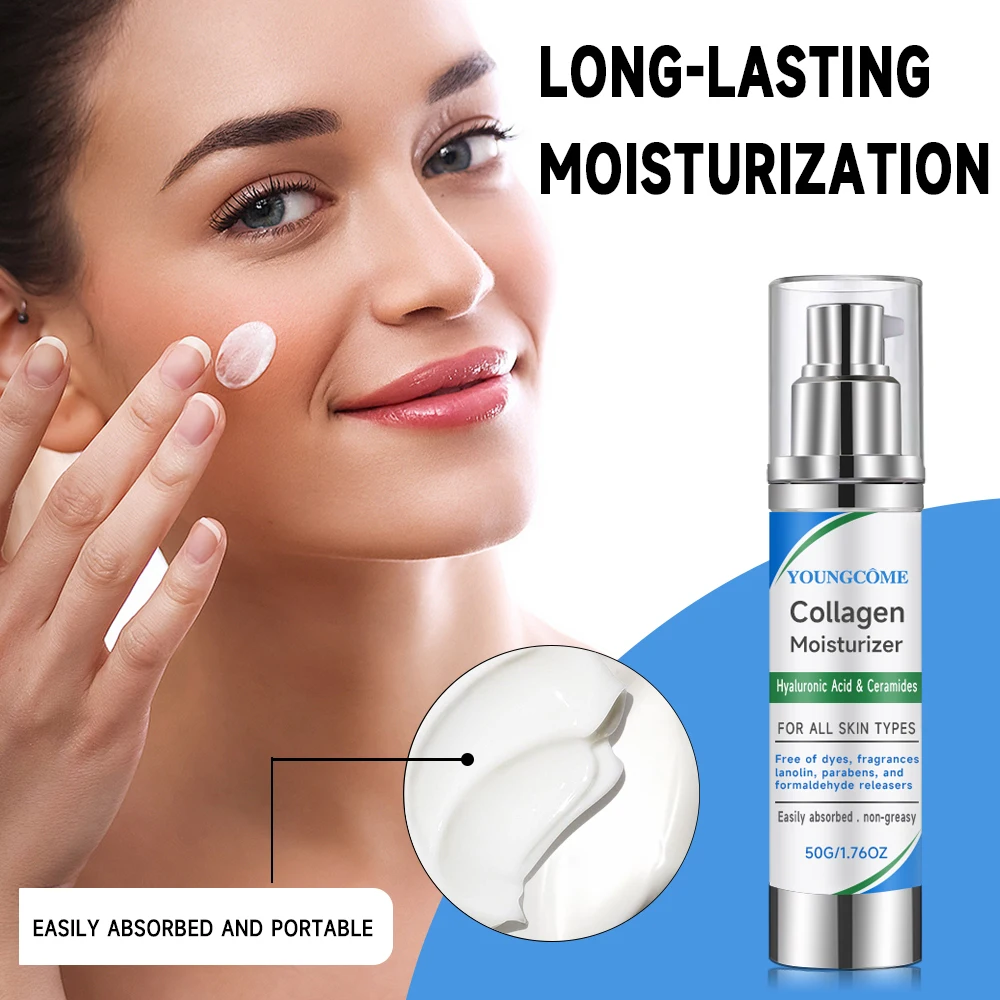 YOUNGCOME Collagen Boost Cream Essence Anti Wrinkle Cream Eye Cream Face Moisturizer Anti Aging Face Lifting Nourishing Repair