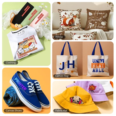 A4 impresora dtf для принтера Epson L805 DTF, машина для переноса изображения на футболки, чернила DTF, пленка DTF для печати на футболках термопринтер epson отзывы - №3