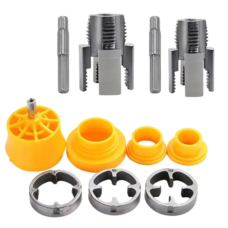 

ALIM-Multifunctional Broken Thread Extractor Tool Set Broken Pipe Thread Extractor Tool Water Pipe Internal Kit