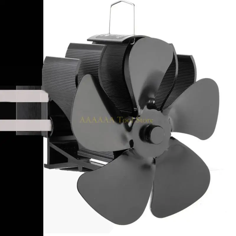 مروحة موقد صديقة للبيئة A2BE على مدخنة لسجل الخشب لموقد الموقد الهادئ BG604