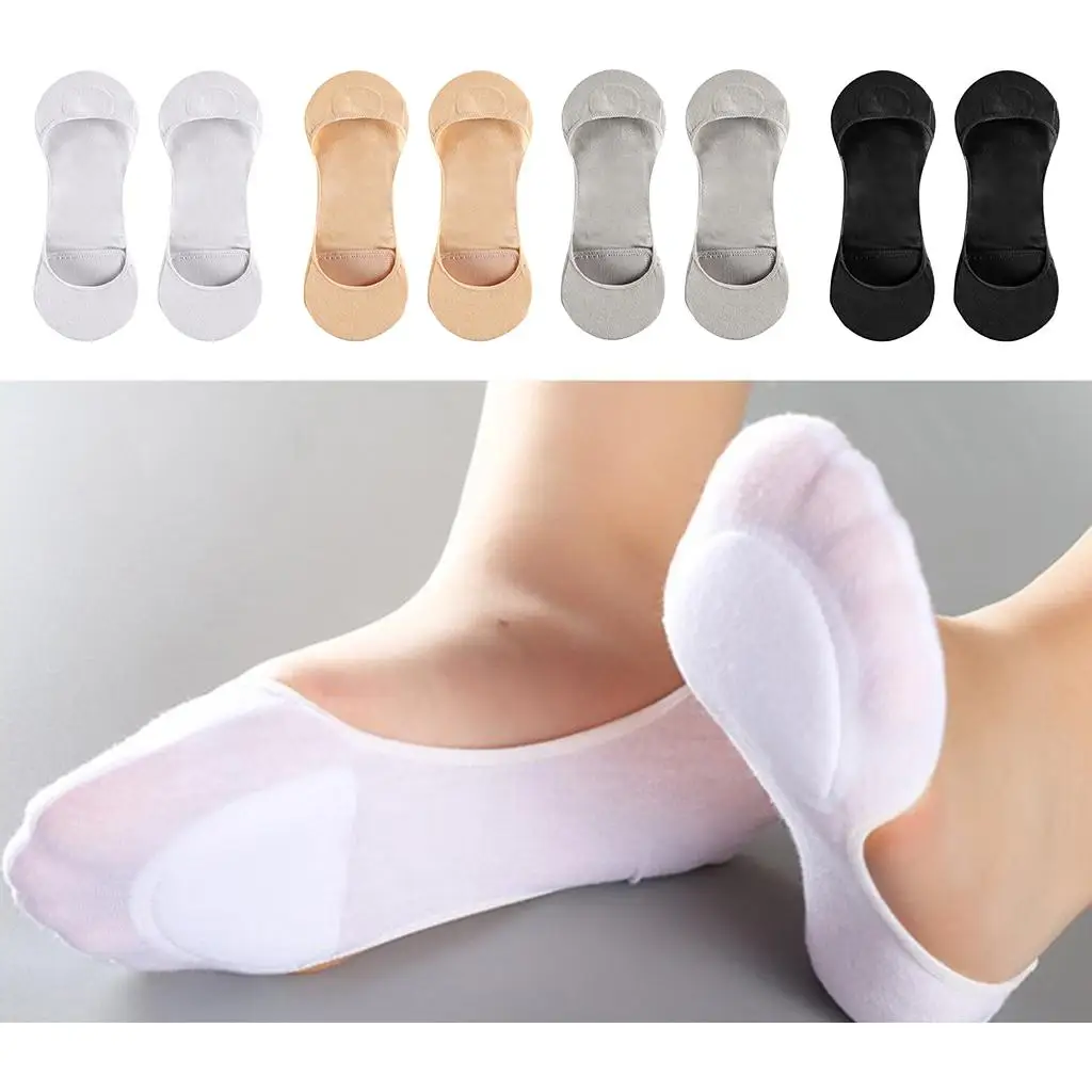 

Женские носки, нескользящие эластичные невидимые носки-лодочки, дышащие