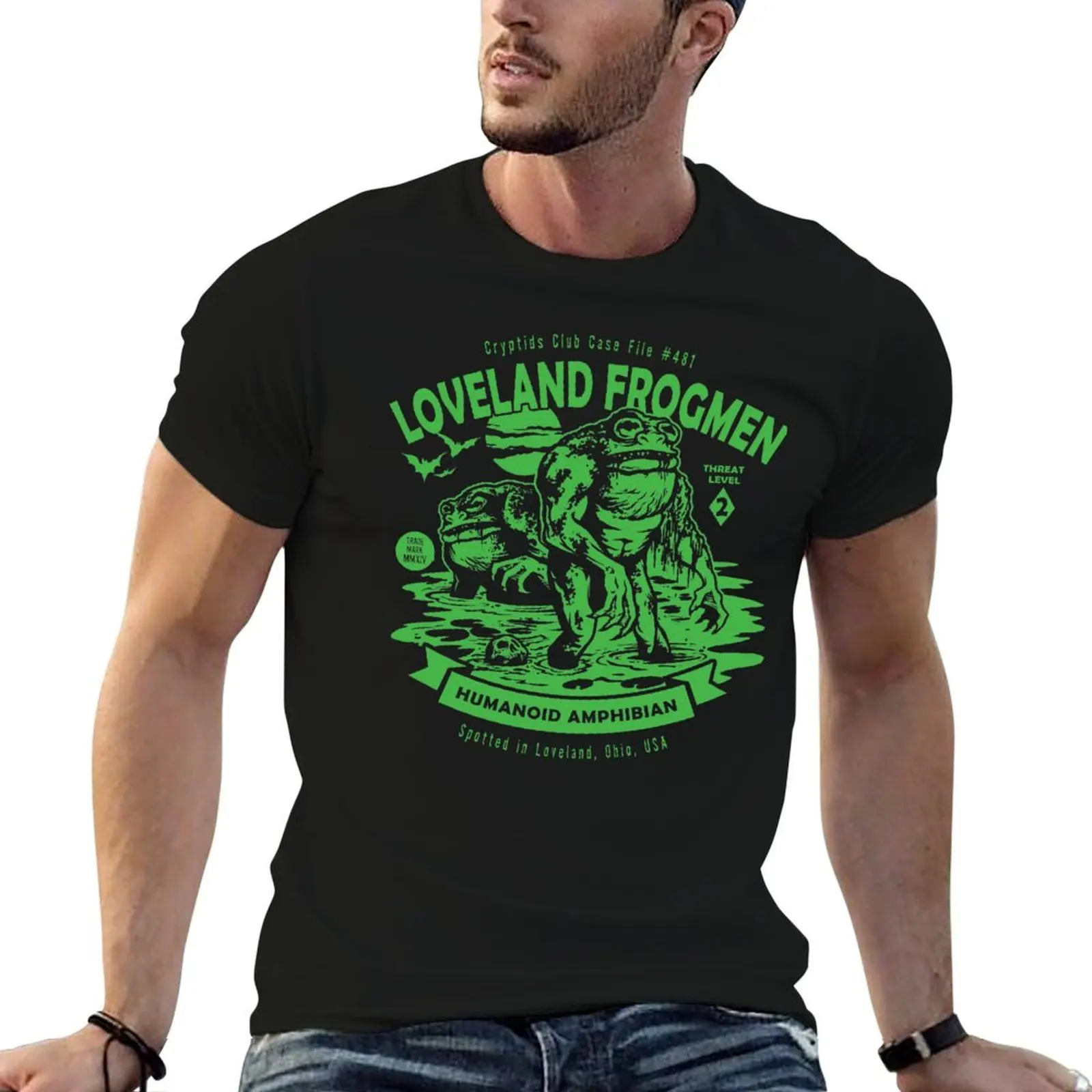 Loveland Frogmen T-Shirt Plus Size Summer Short Sleeve T-Shirt