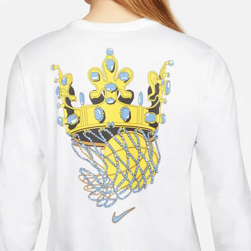 ไนกี้ของแท้เสื้อยืดกีฬาแขนยาวลำลองผู้ชาย DN2906-100