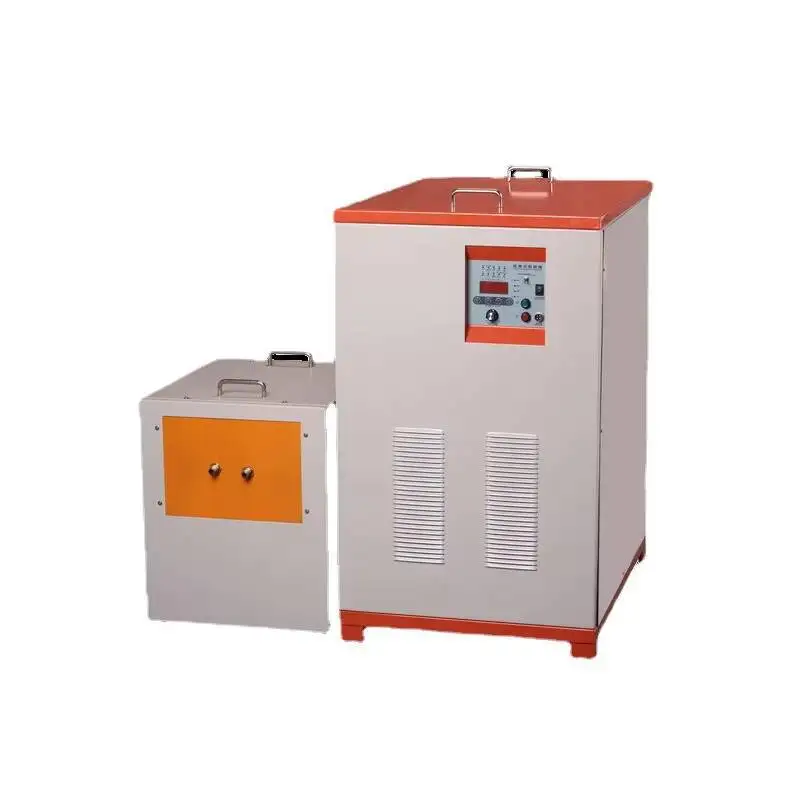 New Industrial Electric Fast High Frequency Metal Heating Melting Furnace Factory Direct Supply Temperature