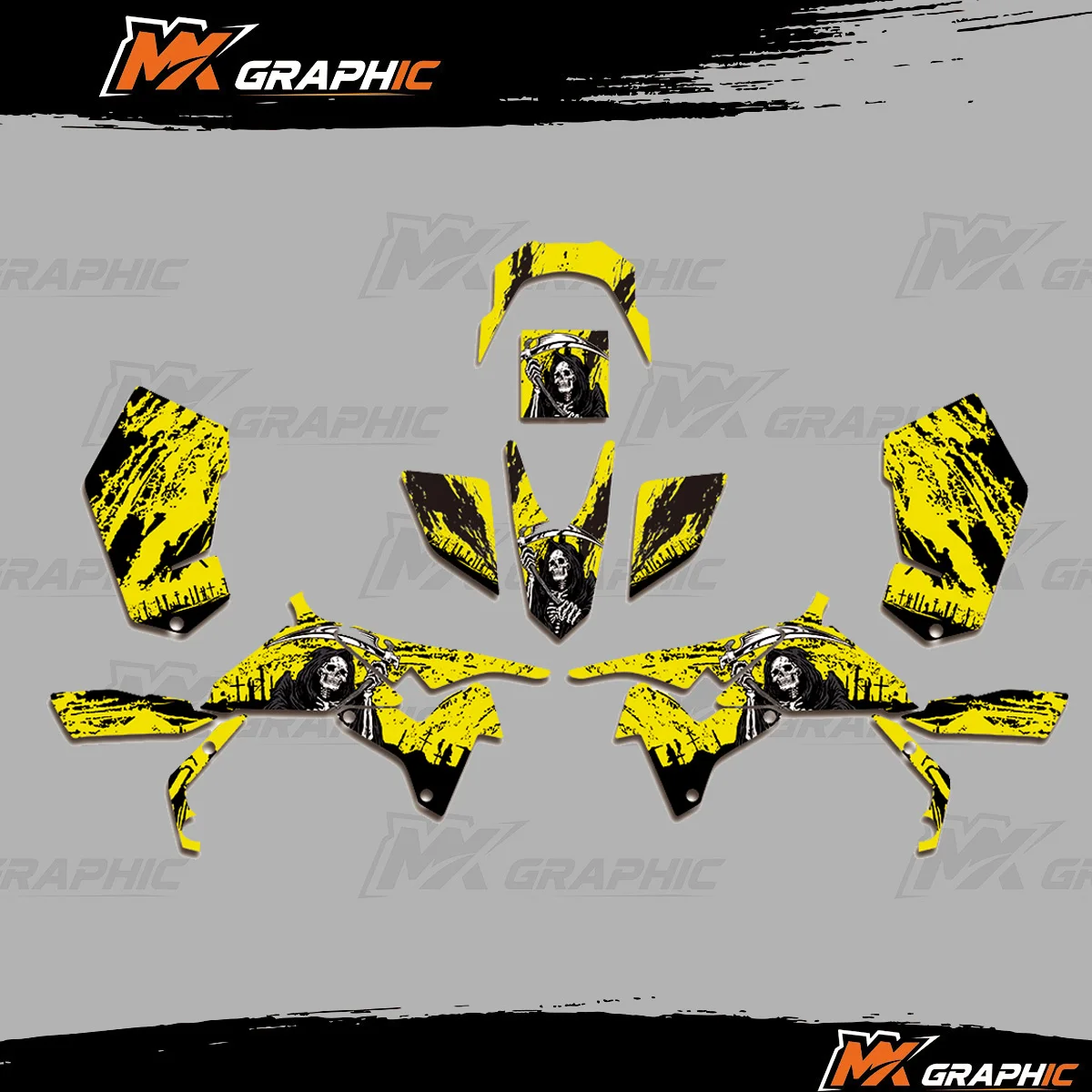 

Graphics Kit For Suzuki LTR450 LTR 450 2006-2014 ATV Sticker Decal DECO