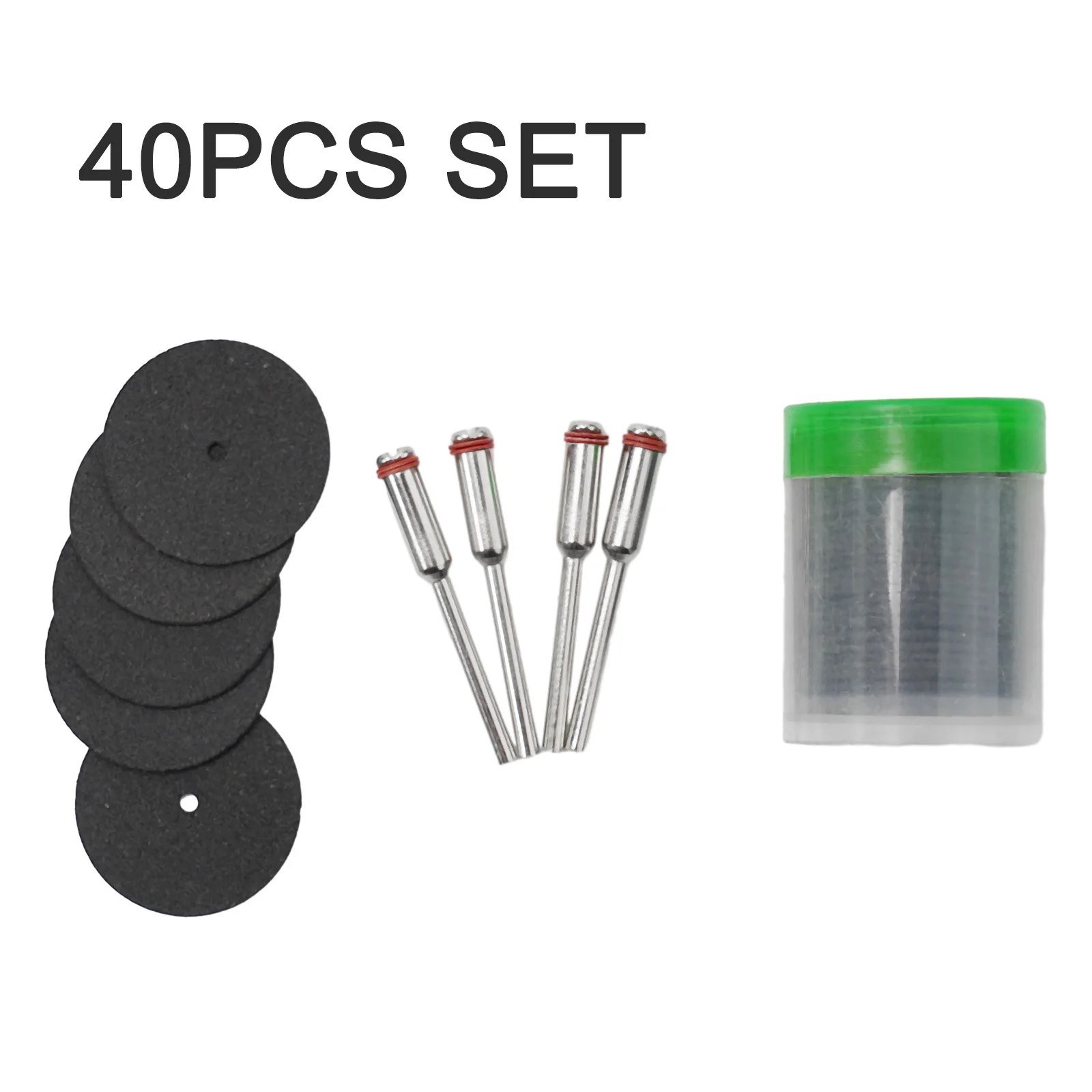 For Rotary For Tool Accessory Kit 40pcs 25mm Resin Cutting Wheels for Precision Cutting of Metal Plastic and Wood
