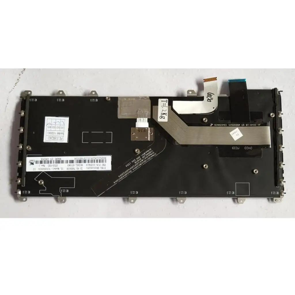 Replacement Laptop Keyboard Black ABS Plastic Backlit Key for Lenovo Thinkpad Yoga 370 260 X380 Quick Install