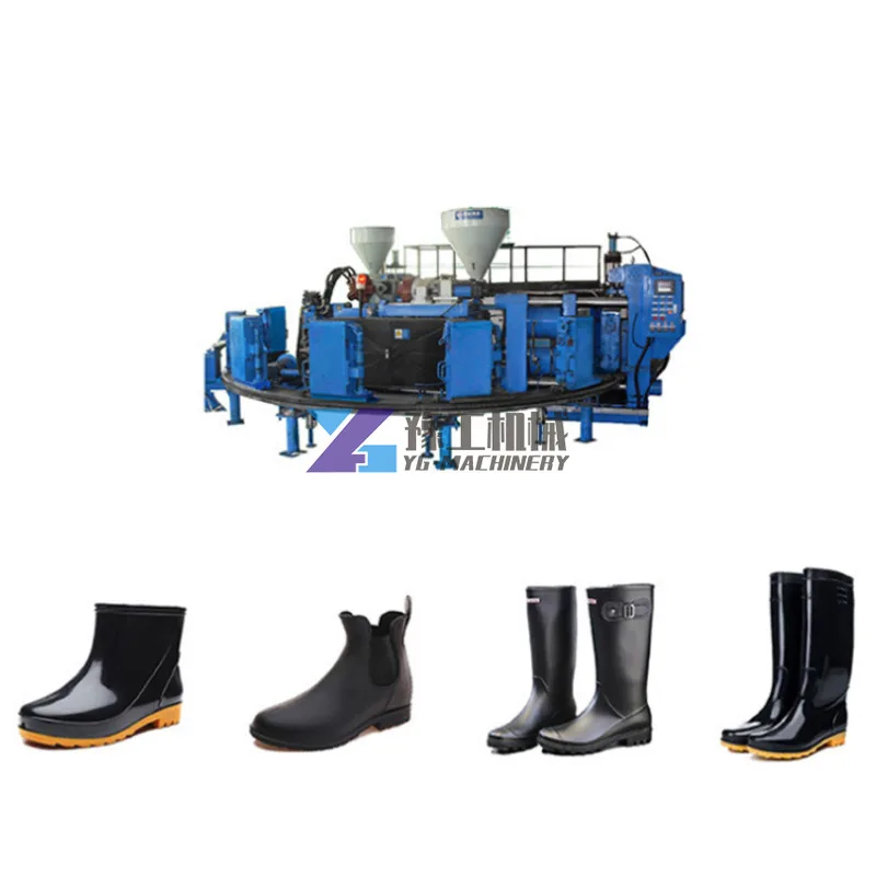 Rotary Plastic PCU Shoes Slipper Sandal Flip Flop Making Pvc Injection Machine Casual Shoe Blowing Machinery