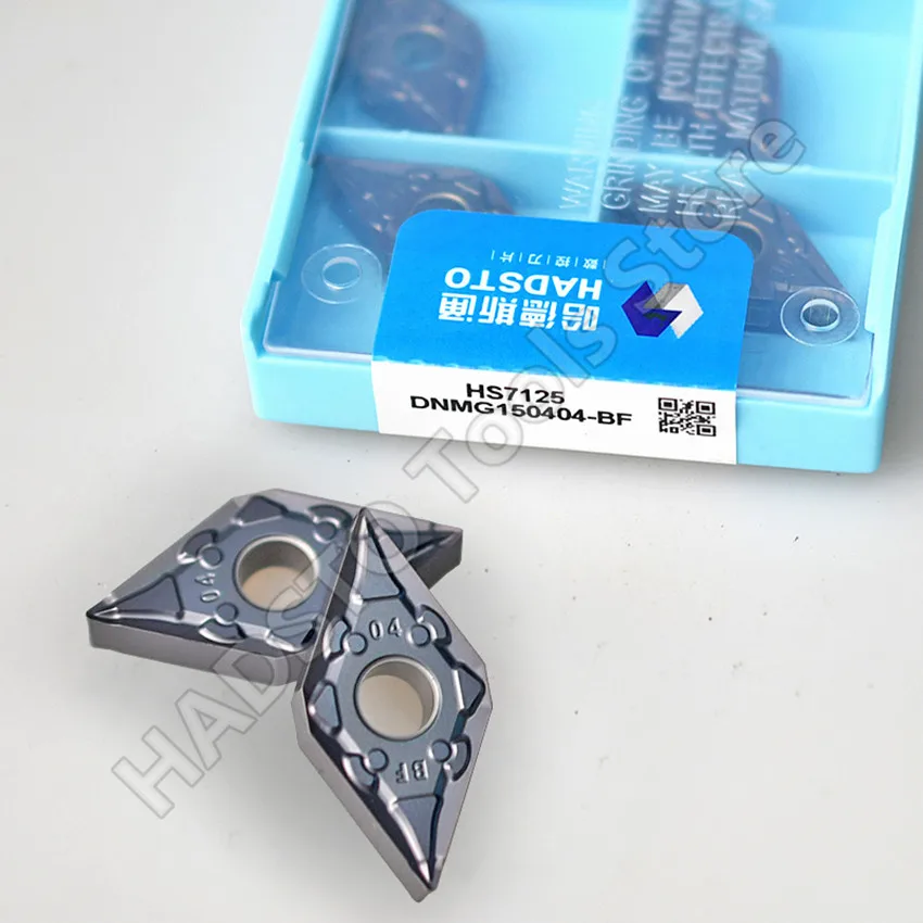 

DNMG150404-BF HS7125/DNMG150408-BF HS7125 DNMG431 DNMG432 DNMG150404 DNMG150408 HADSTO CNC carbide inserts Turning inserts