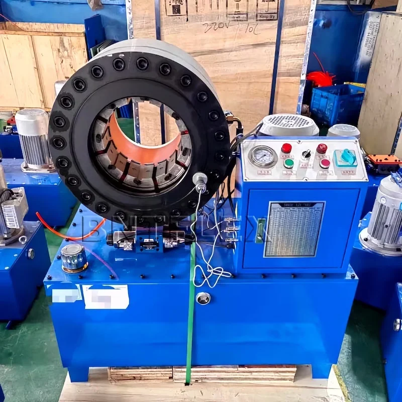 آلة العقص اليدوية الصين دليل آلة تجعيد الخراطيم الهيدروليكية آلة تجعيد الخراطيم اليدوية BNT150 #4