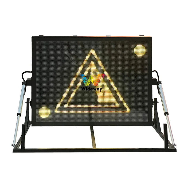 Road Construction Traffic Supervision Truck Installation Dynamic Variable Information Sign LED Outdoor Vehicle Traffic Display