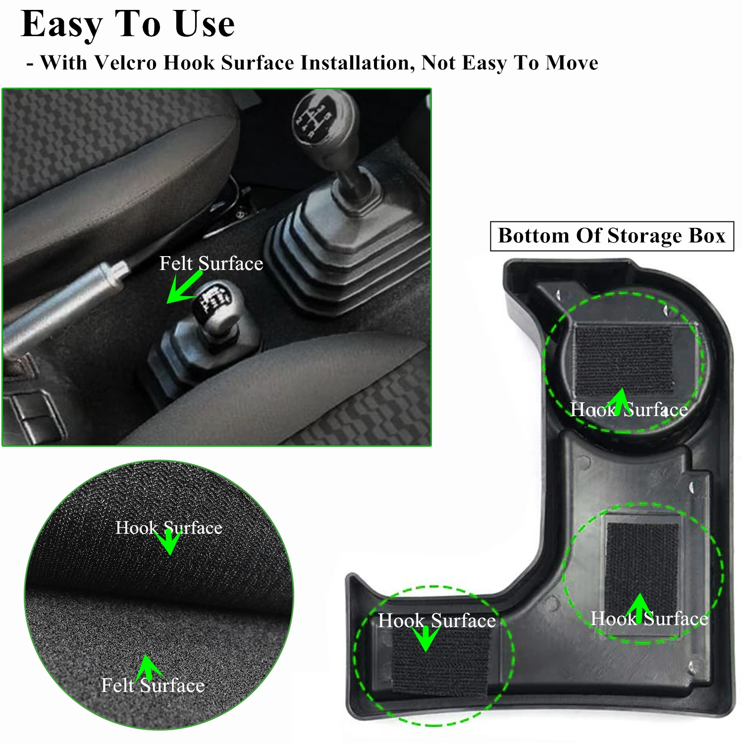 Gear Shift Storage Organizer Cup Holder for Suzuki Jimny JB64 Auto Trans 4WD 2019-2023 Center Console Box Interior Accessories view 5